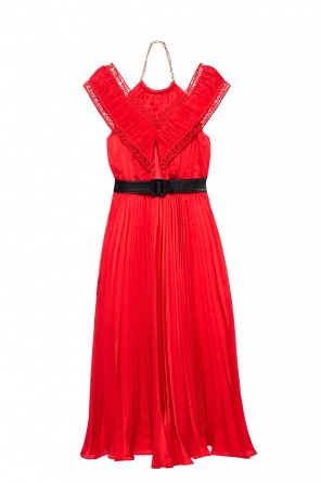Cut-out draped dress, zdjęcie 1 Cut-out draped dress od Self Portrait